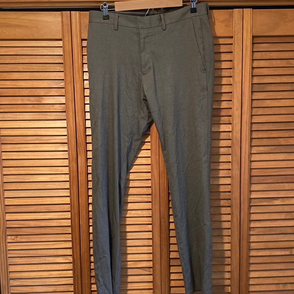 Kenneth Cole Reaction Mens Gray Pants 32x32 Pre-Owned
